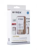 Syrox 1.0A iphone Lightning 5G/5S/6G/6S... Usb Şarj Cihazı SYX-J17