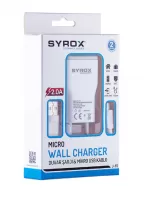 Syrox 2.0A Samsung Micro Usb Şarj Cihazı SYX-J15