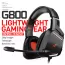 سماعة رأس G800 احترافية عالية الدقة ستريو محيطية للألعاب مع ميكروفون طويل