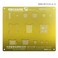 قالب ثلاثية الأبعاد لترميم الايسيات لايفون S40-A9 MECHANIC 3D Groove For iPhone 8/8P/X