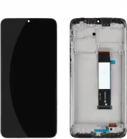 شاشة شاومي  مع الإطار  أسود Xiaomi Redmi POCO M3
