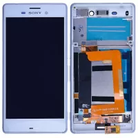 شاشة مع الإطار أبيض سوني اكسبيريا Sony Xperia M4
