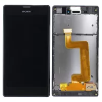 شاشة مع الإطار أسود سوني اكسبيريا Sony Xperia T3