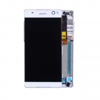 شاشة مع الإطار أبيض سوني اكسبيريا Sony Xperia C5 Ultra