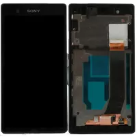 شاشة مع الإطار أسود سوني اكسبيريا Sony Xperia Z Lt36