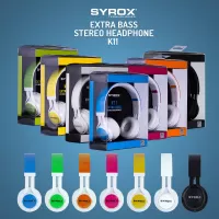 سماعات ستيريو كبير أوكس/ميكروفون سايروكس SYX-K11
