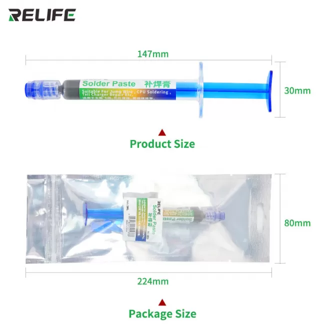 معجون لحام قصدير ريلايف جودة عالية لاستخدامات متعددة RELIFE RL-405