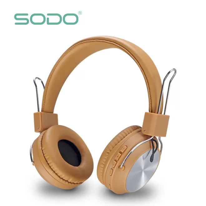 سماعة الرأس SODO SD-1001  بلوتوث - مدخل بطاقة الذاكرة - أوكس
