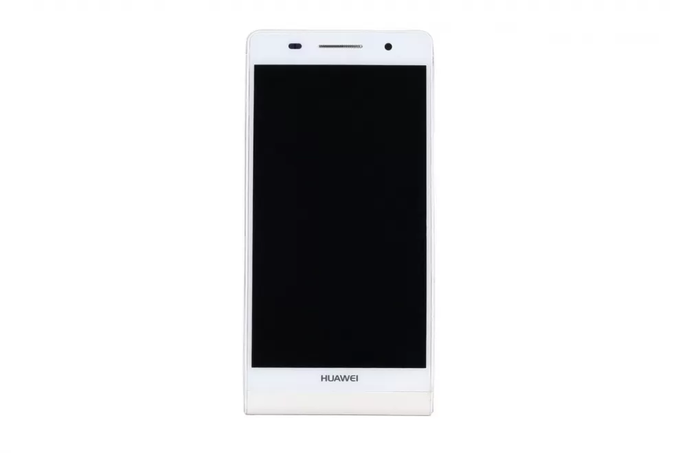 شاشة مع الإطار أبيض هواوي Huawei P6
