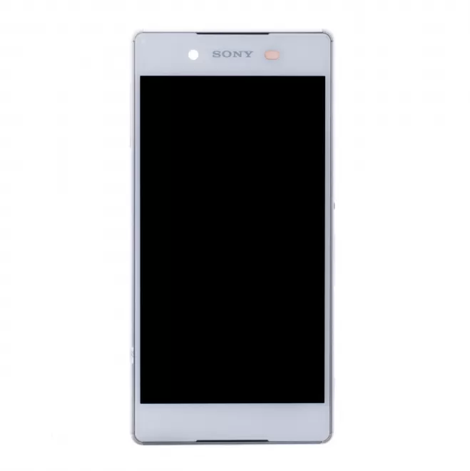 شاشة مع الإطار أبيض سوني اكسبيريا Sony Xperia Z4 Z3 Plus
